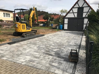 EInfahrt Pflasterarbeiten